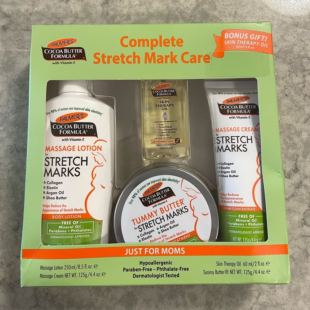 Palmer's Cocoa Butter Formula Complete Stretch Mark and Pregnancy Skin Care Kit